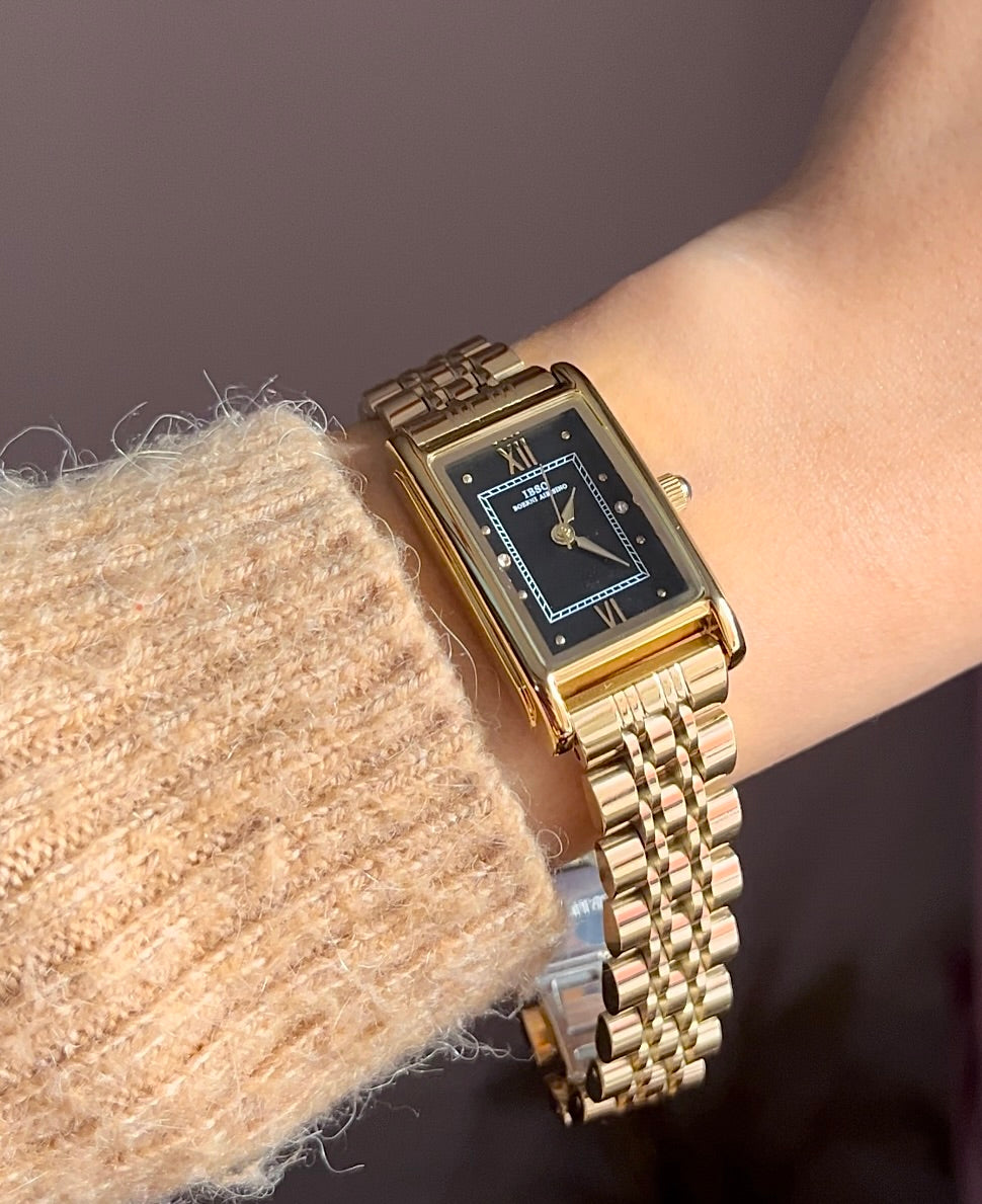 Black Rectangle IBSO watch