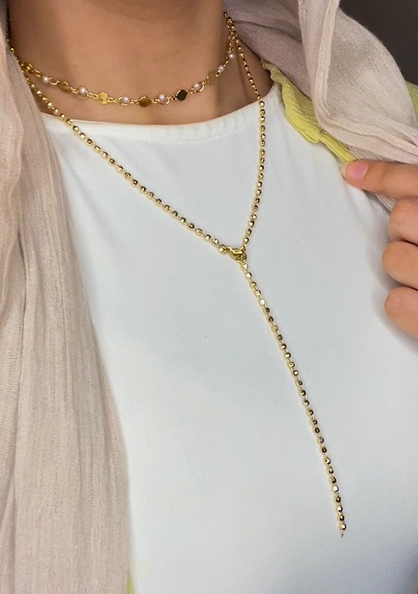 Sparkle dropped Necklace