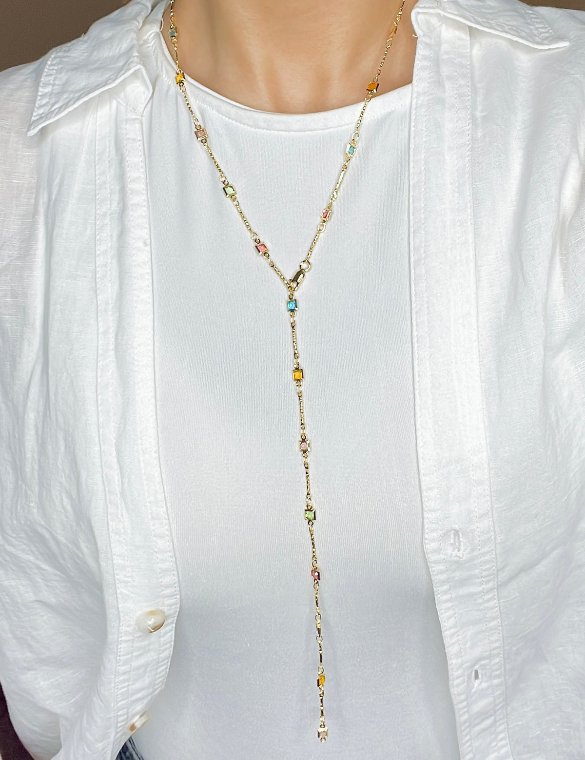 Amya Drop Necklace
