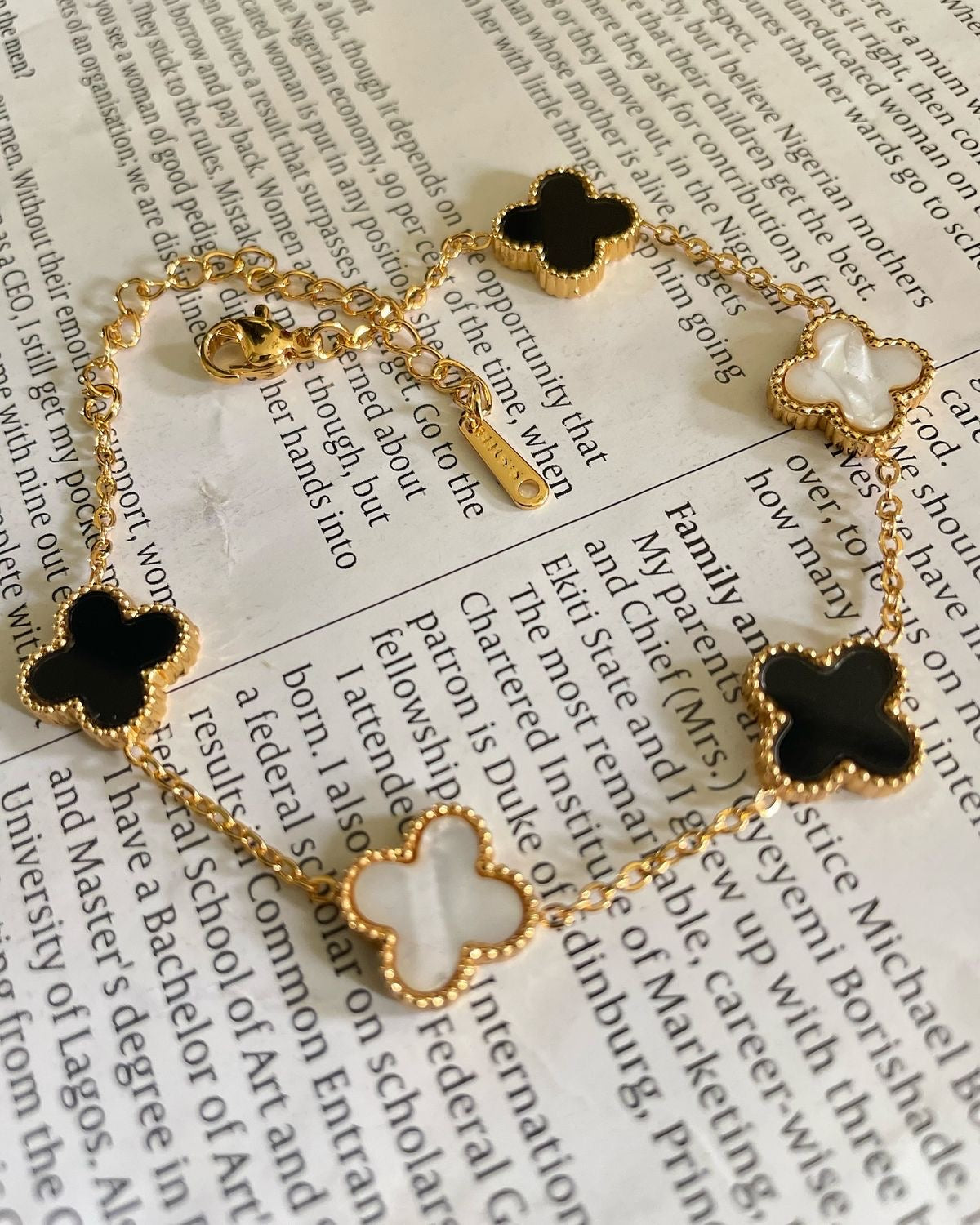 Double Face Van cleef bracelet
