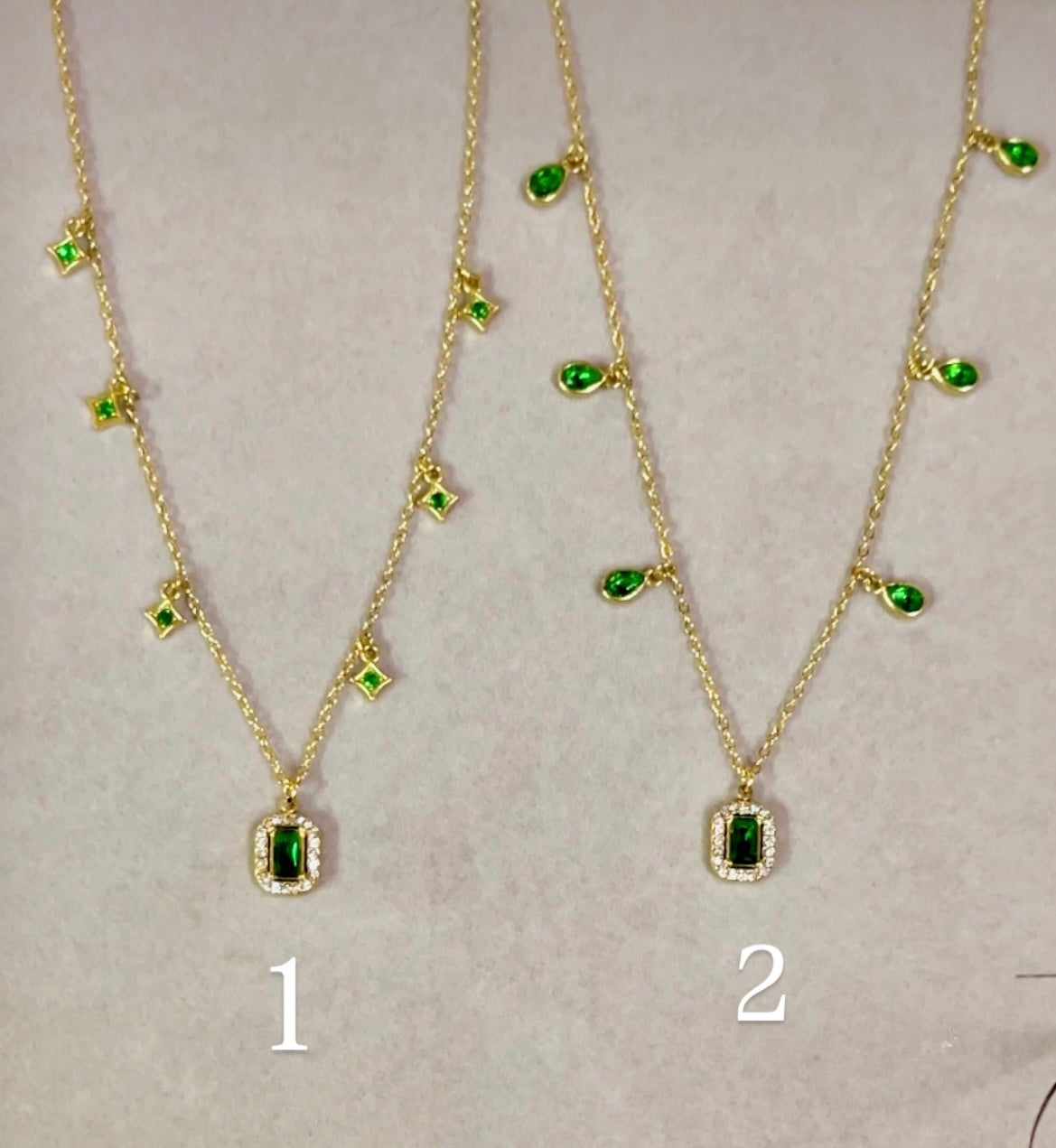 Emerald Green Necklace
