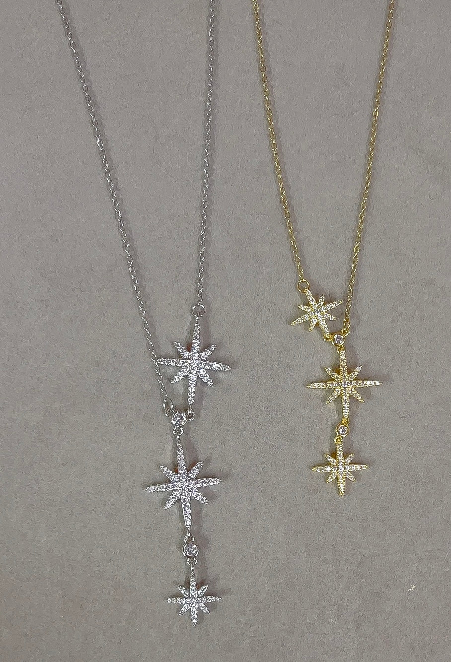 Diamonds star necklace