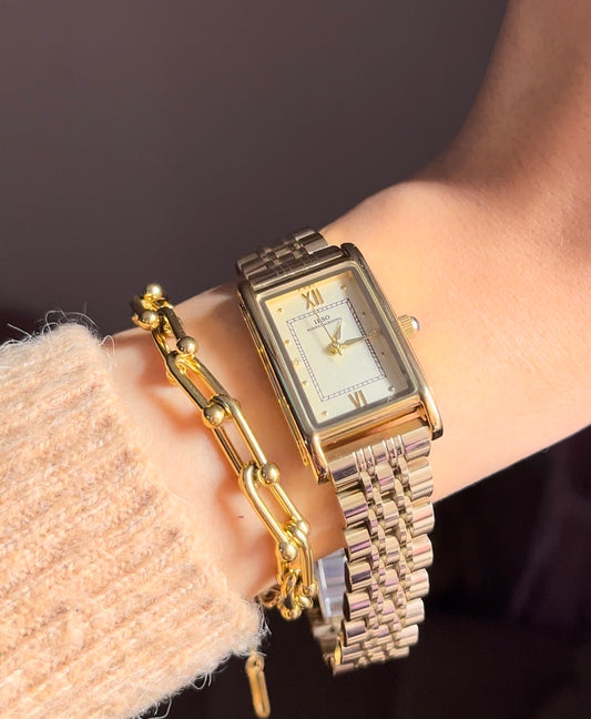 Gold Rectangle IBSO watch
