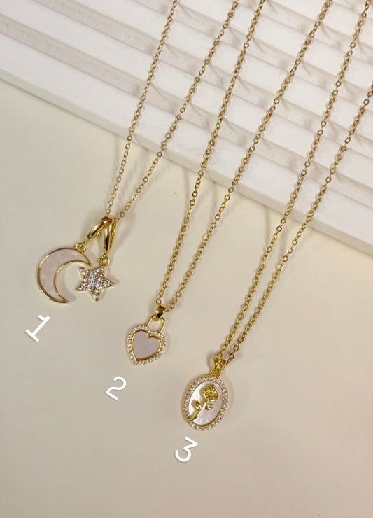 Gold plated necklace