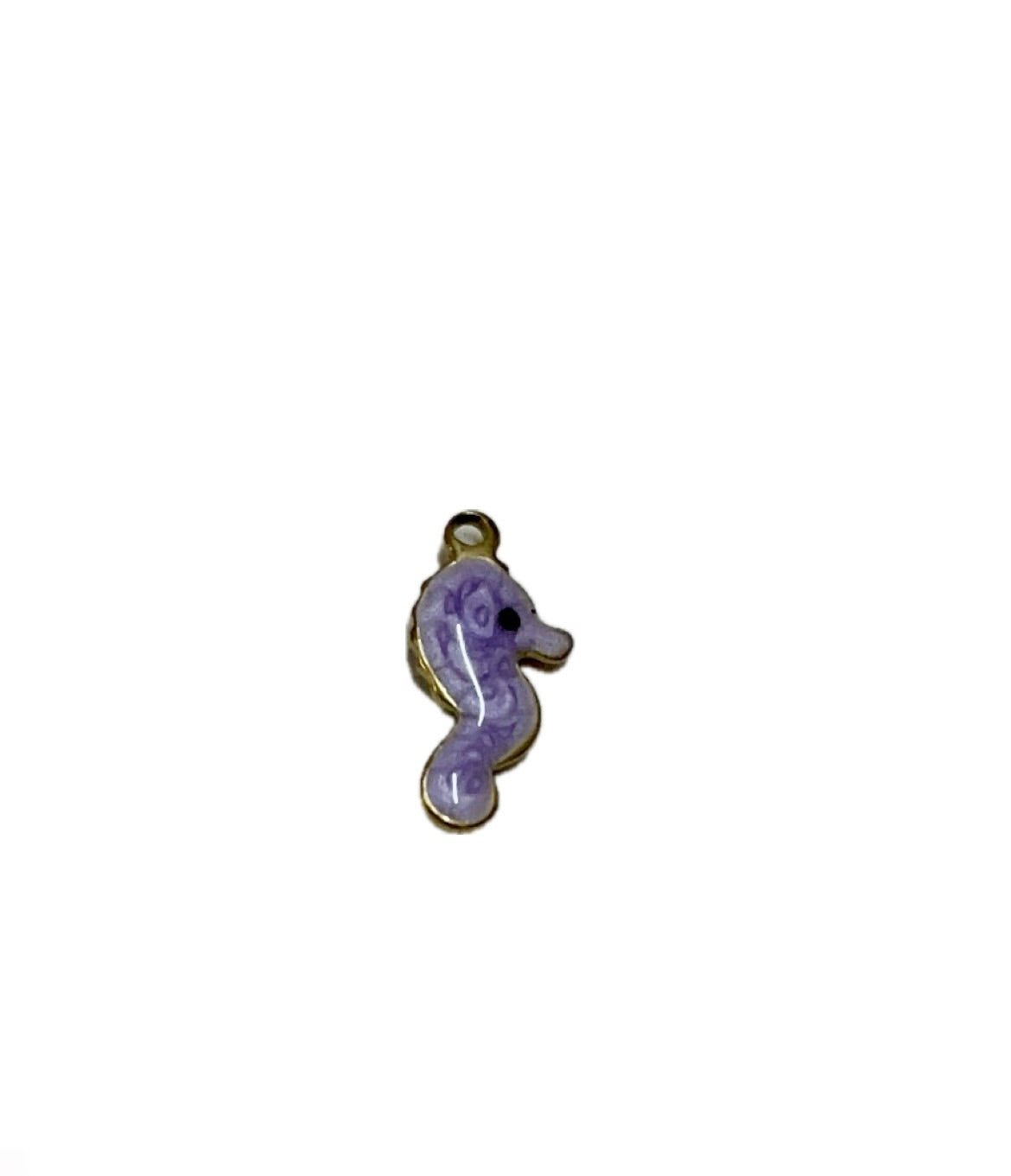 Mini lavender seahorse