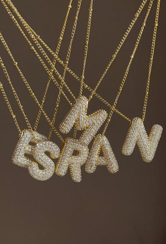 Chunky diamond Letter