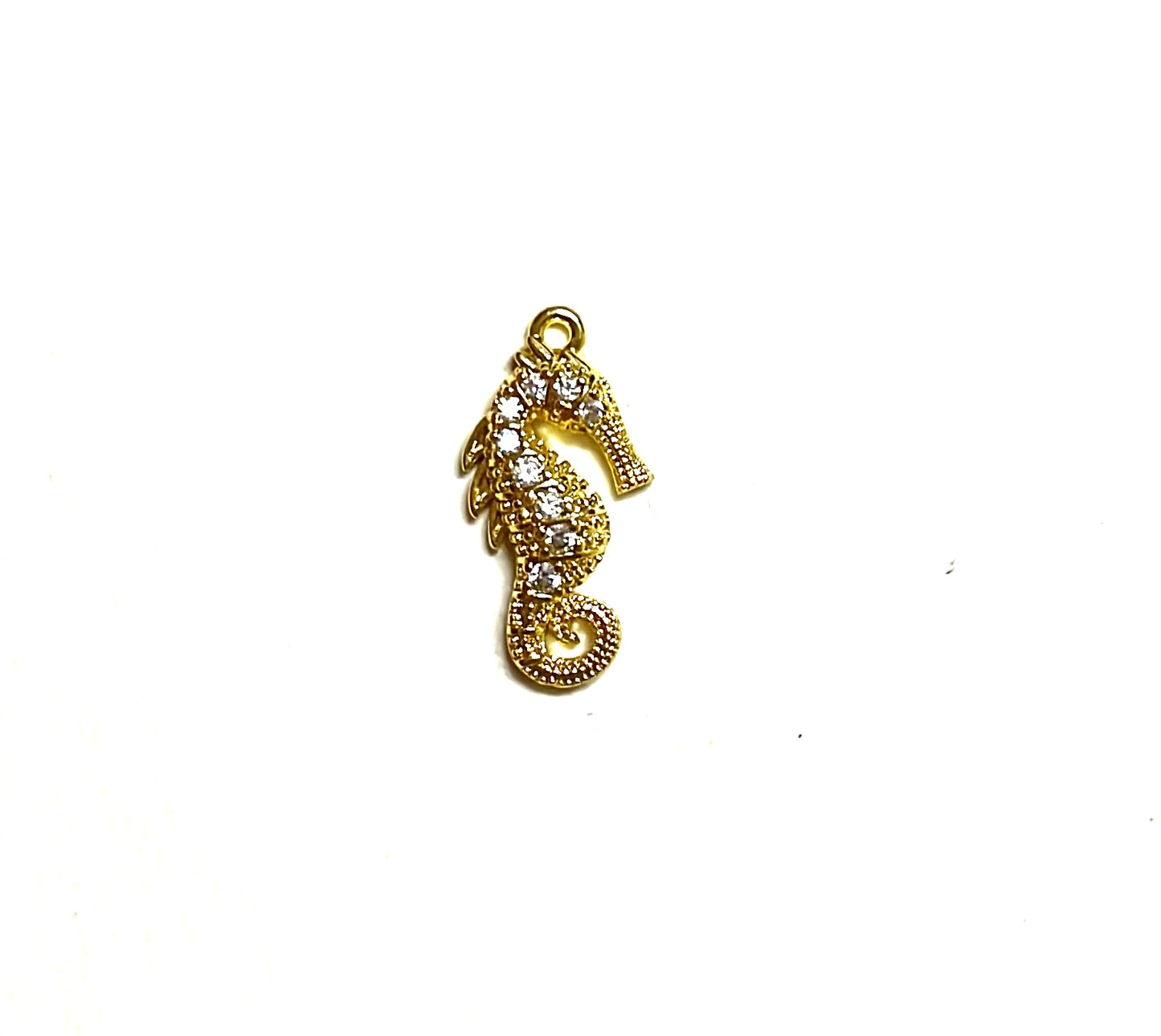 Gold seahorse