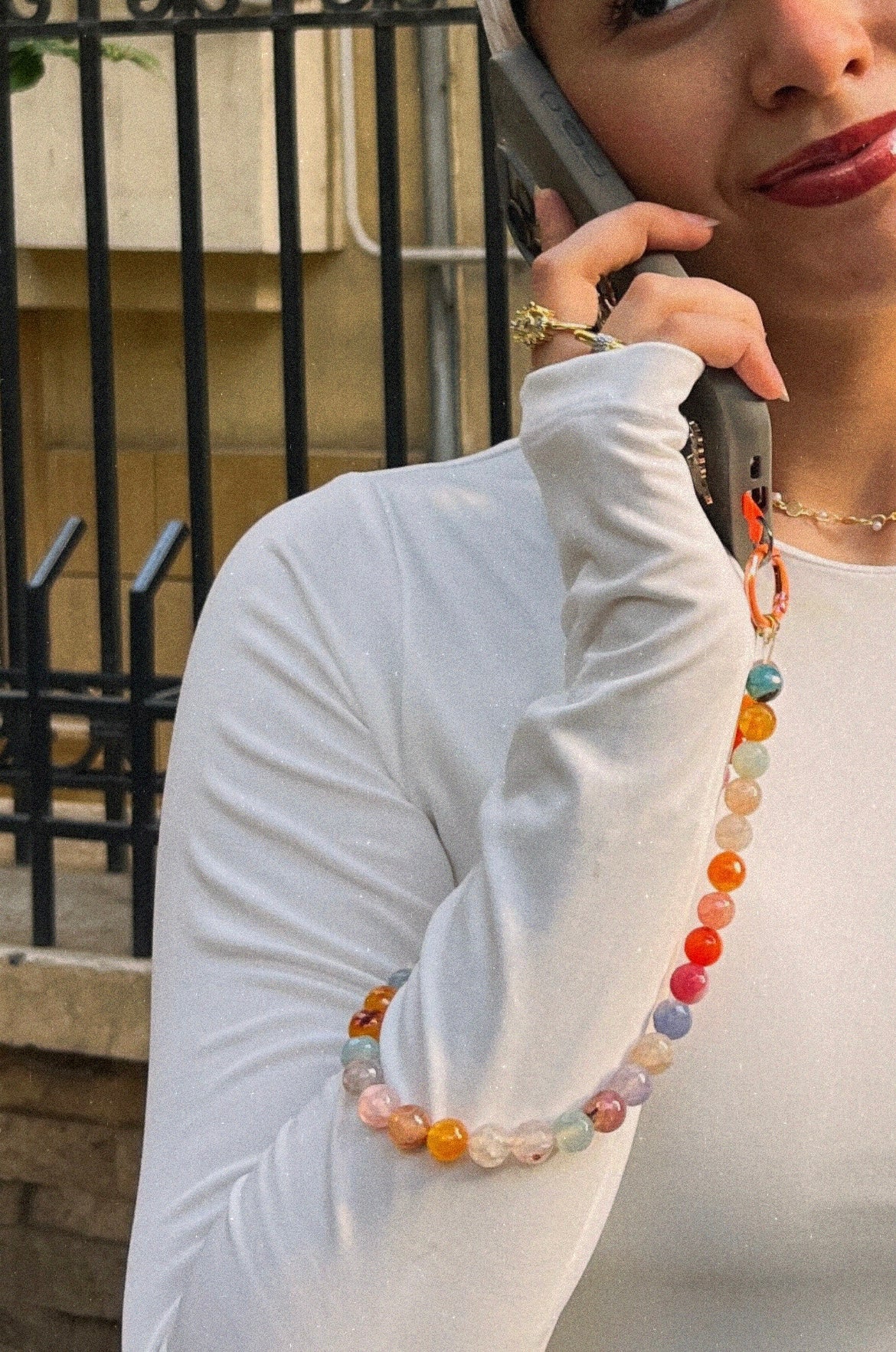 Peachy Phone Strap