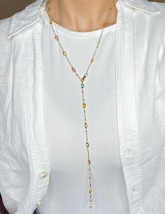 Amya Drop Necklace
