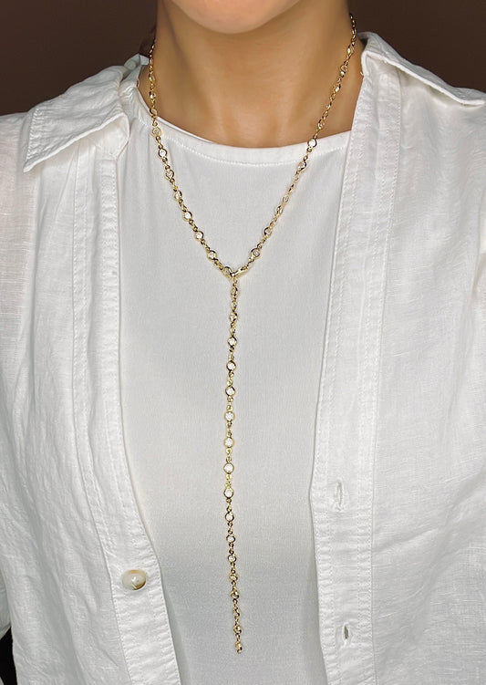 Crystals Drop Necklace