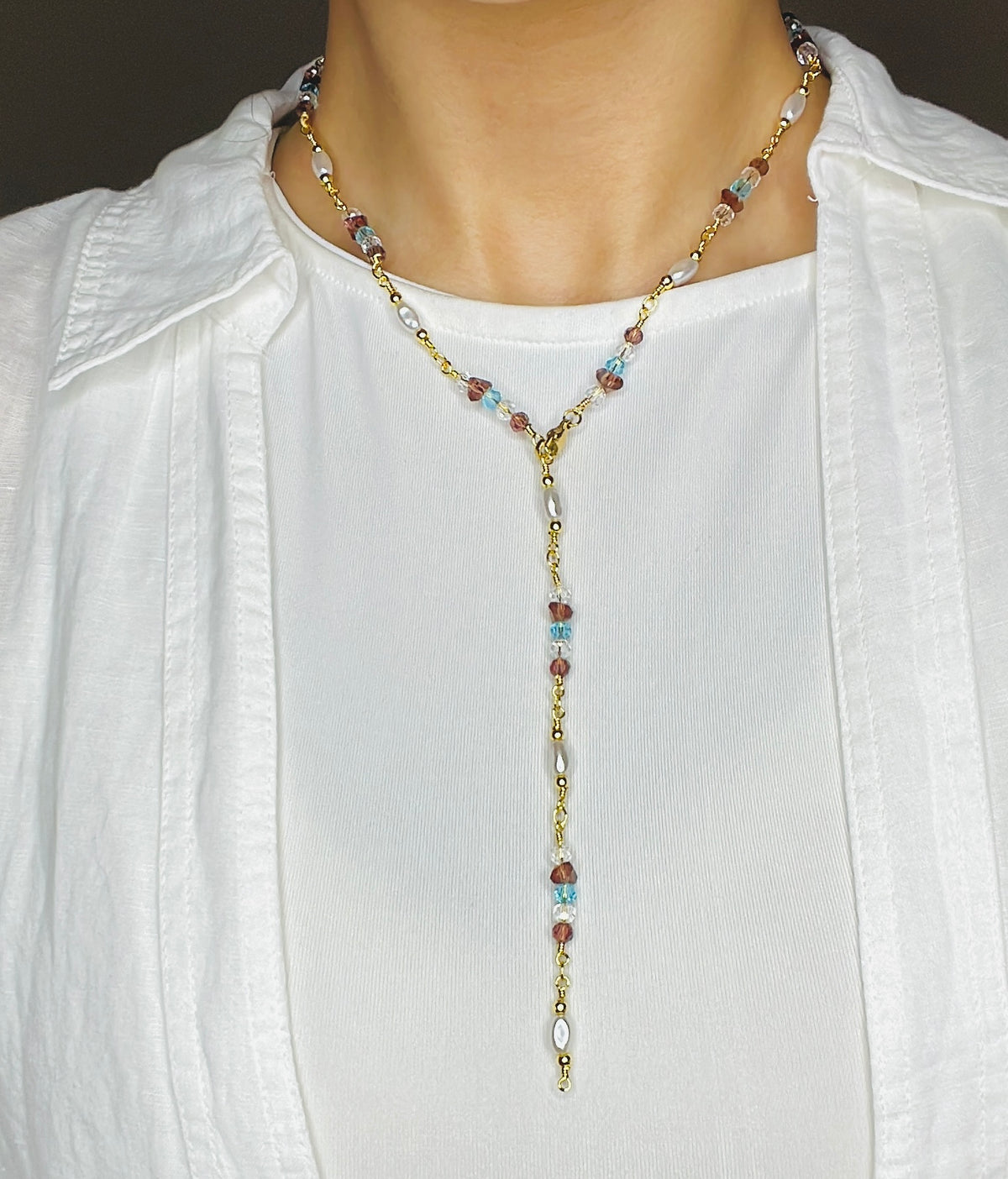 Calice Drop Necklace