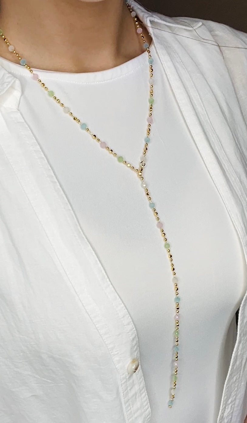 Pastel Drop Necklace