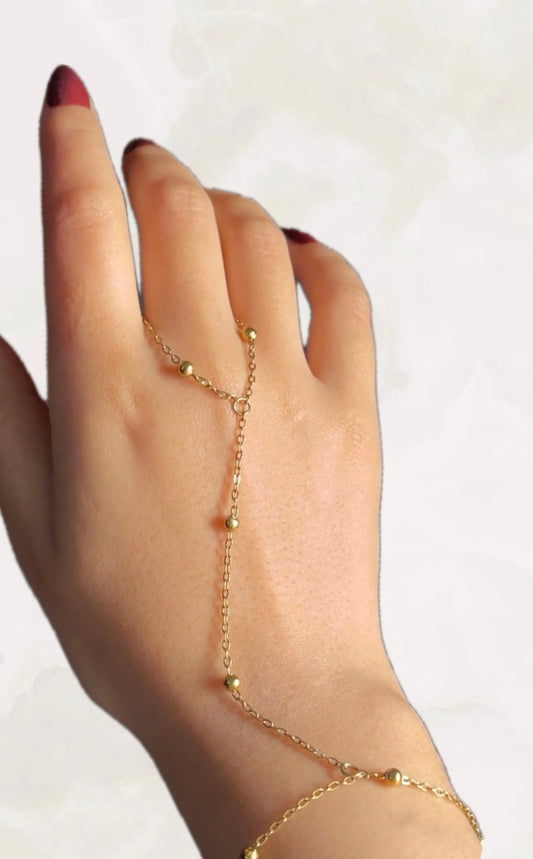 Gold handchain