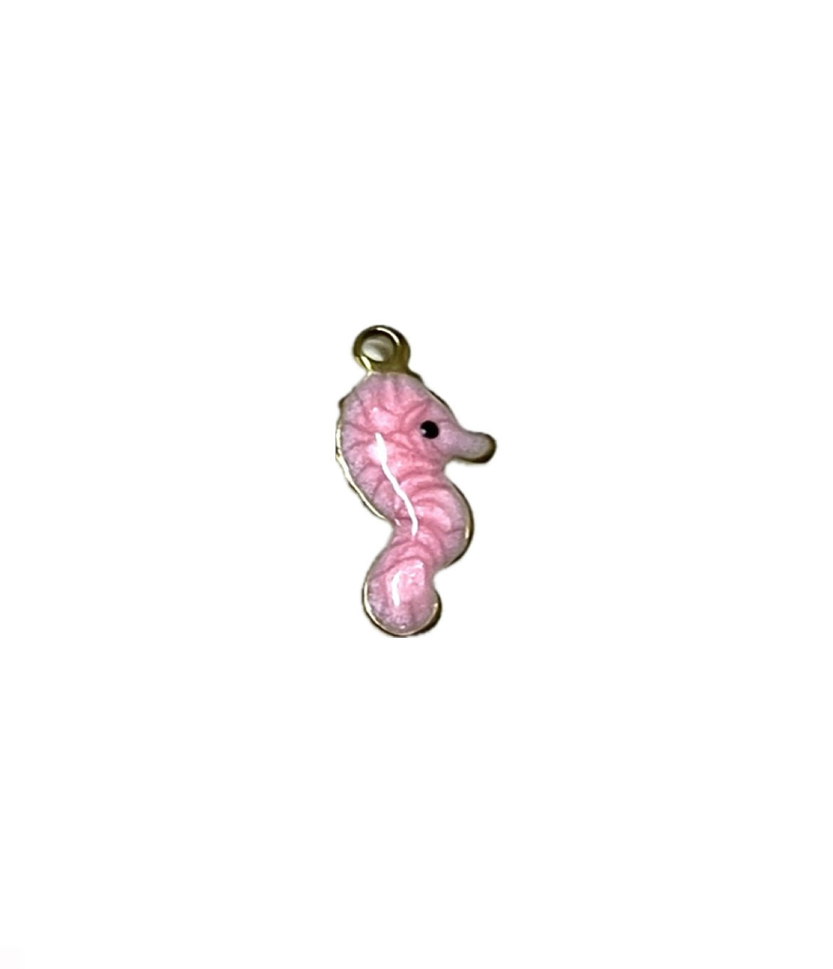 Mini pink seahorse