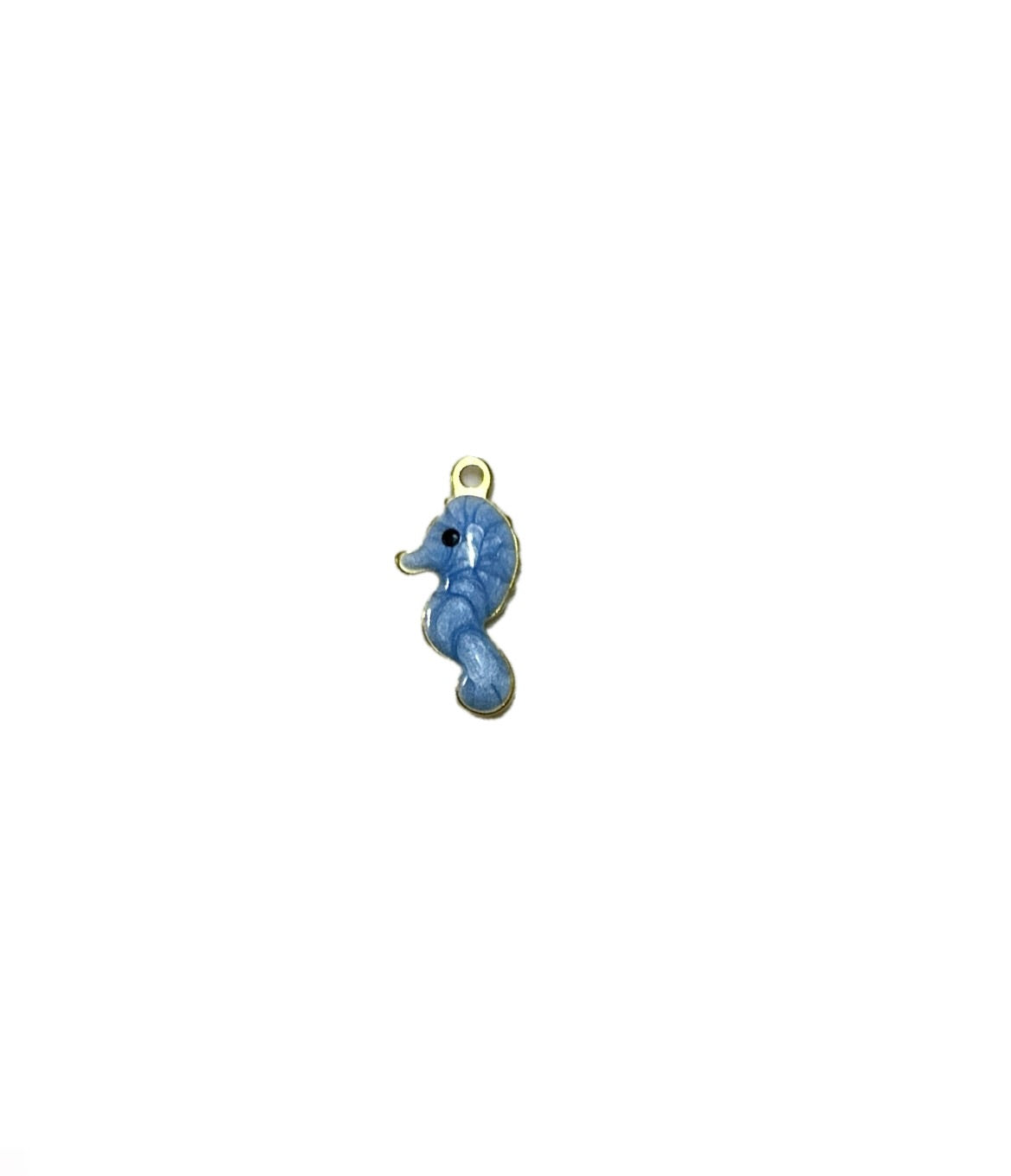 Mini blue seahorse