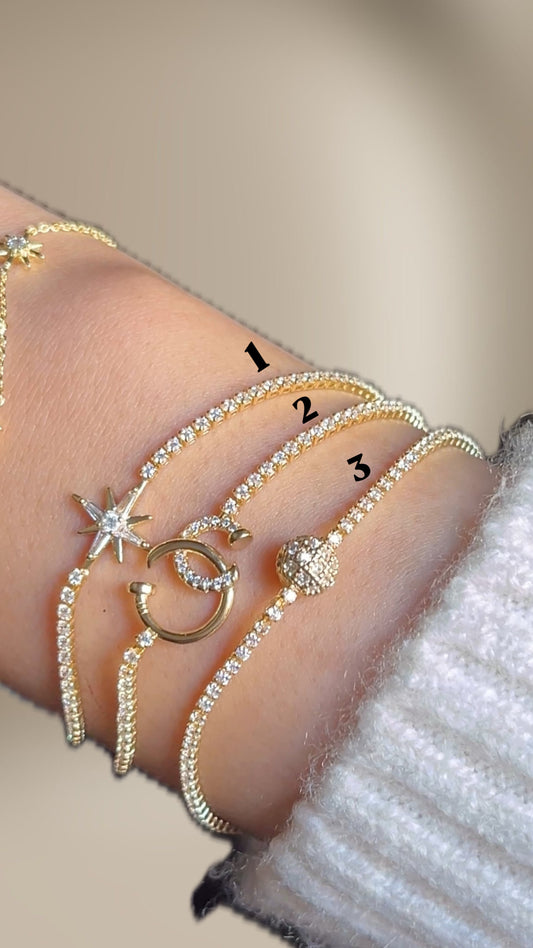 Tennis bracelets