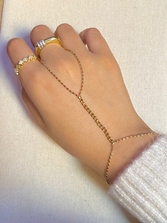 Golden Hand Chain