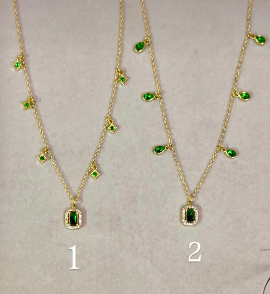 Emerald Green Necklace