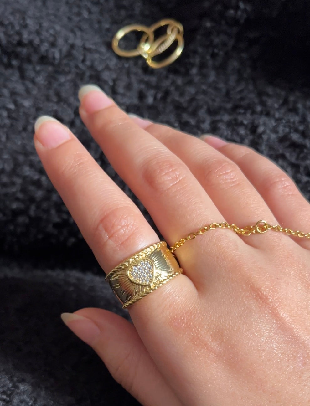 Bold Love Ring